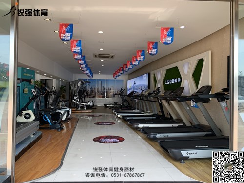 米兰(Milan)体育官方网站体育店内的跑步机